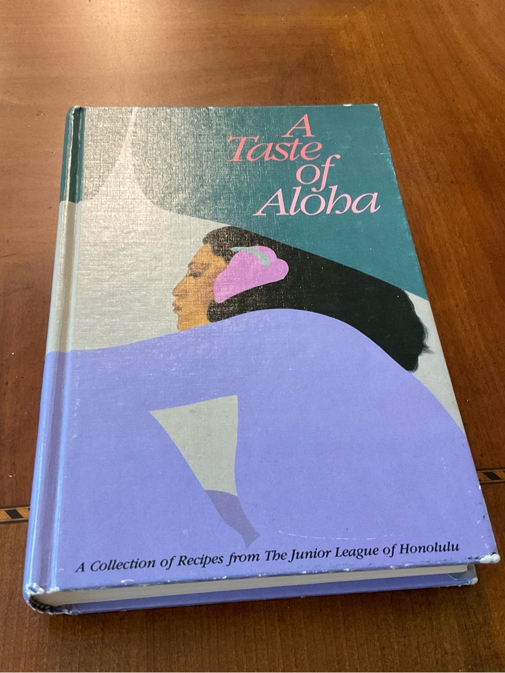 A Taste of Aloha Hardcover Cookbook - Teal, Purple, Black